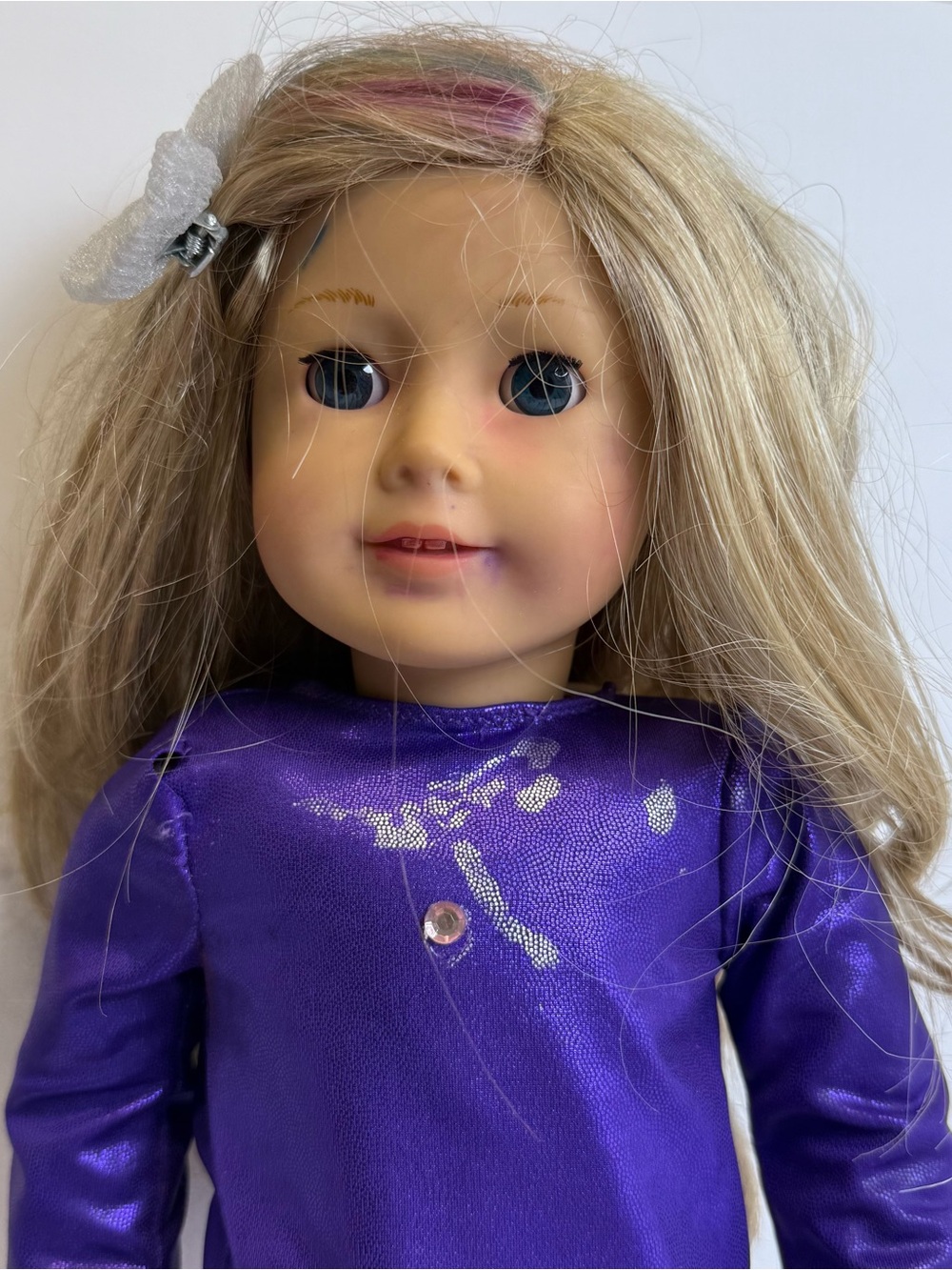 American Girl Doll McKenna ? 18 Inch GOTY 2012 Retired Blond Blue Eyes Rare - Picture 2 of 12